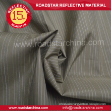 Chambray reflective shirt polyester fabric